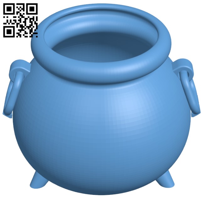 Irish Pot of Gold H005190 file stl free download 3D Model for CNC and 3d printer