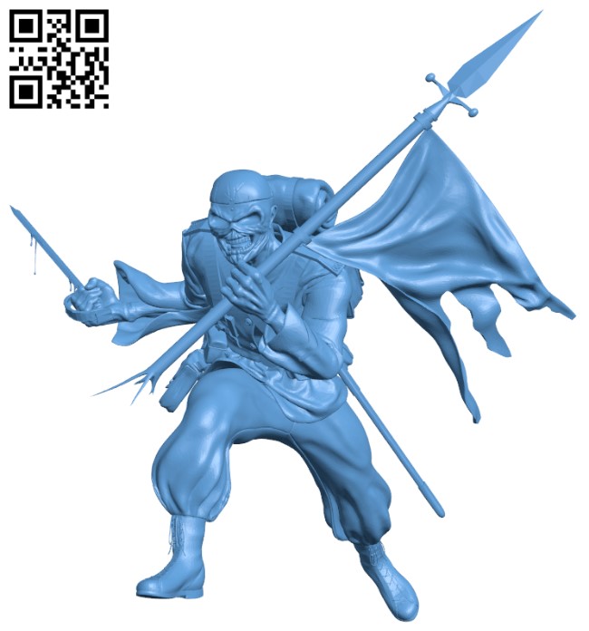 Iron maiden H005356 file stl free download 3D Model for CNC and 3d printer