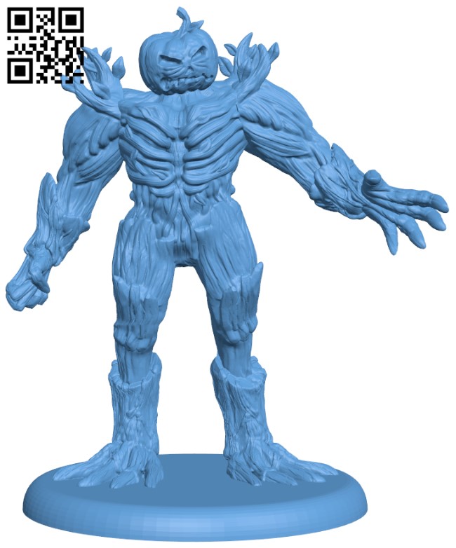 Jock O Lantern Golem H005193 file stl free download 3D Model for CNC and 3d printer