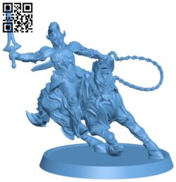 Knight with Horse H005358 file stl free download 3D Model for CNC and 3d printer