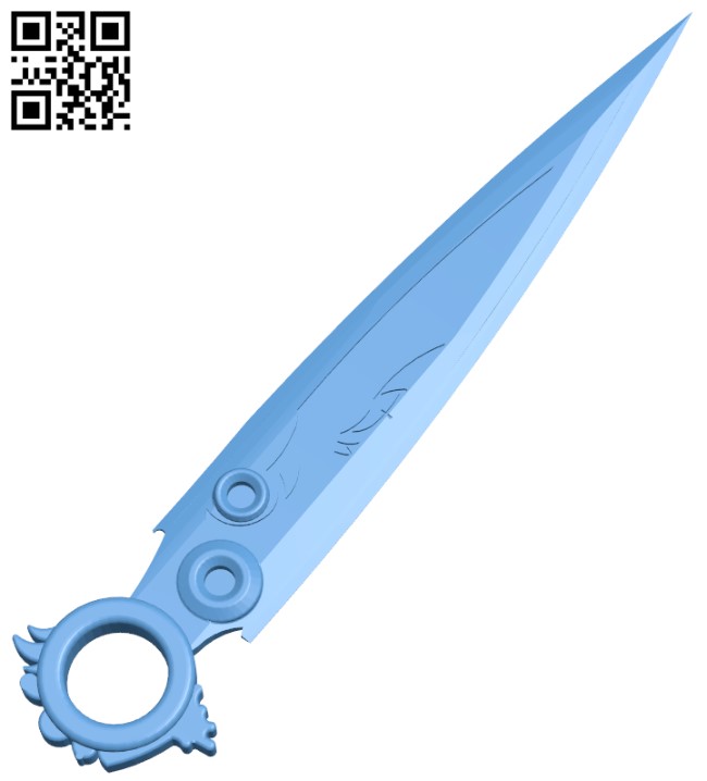 Kunai H005485 file stl free download 3D Model for CNC and 3d printer