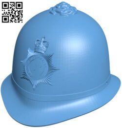 London police hat H005414 file stl free download 3D Model for CNC and 3d printer