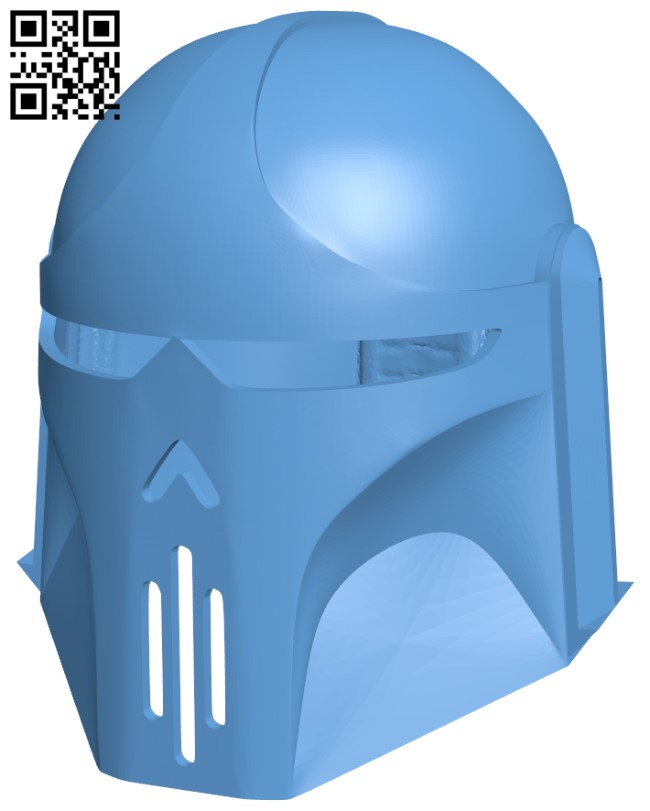 Mandalorian Helmet H004885 file stl free download 3D Model for CNC and 3d printer