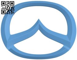 Mazda Logo H005584 file stl free download 3D Model for CNC and 3d printer