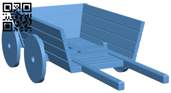 Medieval Cart H005490 file stl free download 3D Model for CNC and 3d printer