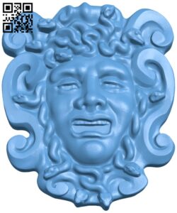 Medusa Head H005419 file stl free download 3D Model for CNC and 3d printer