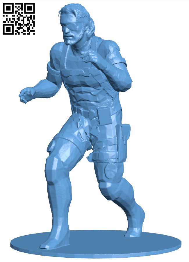 Metal Gear Solid V H005010 file stl free download 3D Model for CNC and 3d printer