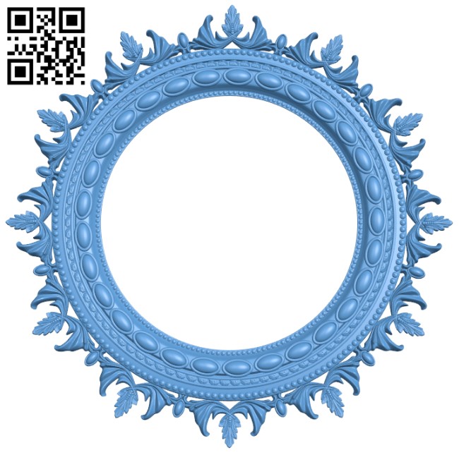 Mirror frame pattern T0000070 download free stl files 3d model for CNC wood carving