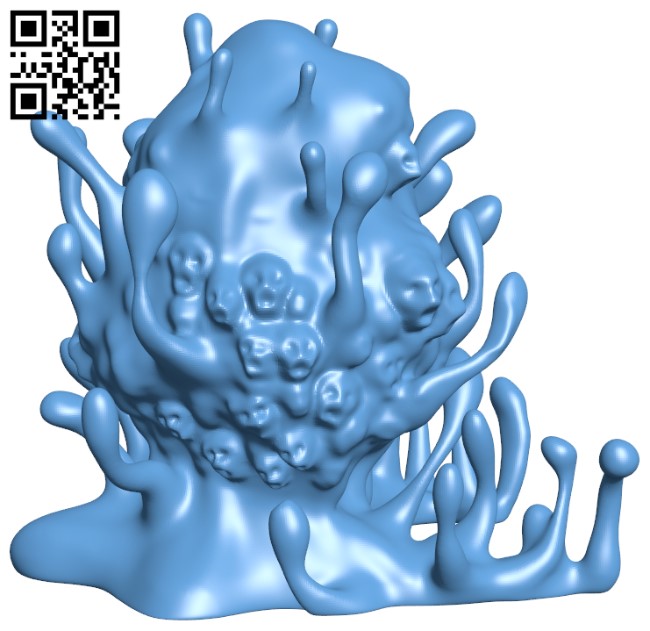 Ooze Monster - Elder Oblex H005669 file stl free download 3D Model for CNC and 3d printer