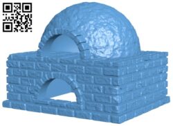 OpenForge Tavern Bread Oven H005366 file stl free download 3D Model for CNC and 3d printer