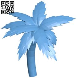 Palm Tree H005368 file stl free download 3D Model for CNC and 3d printer