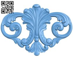 Pattern decor design A007035 download free stl files 3d model for CNC wood carving