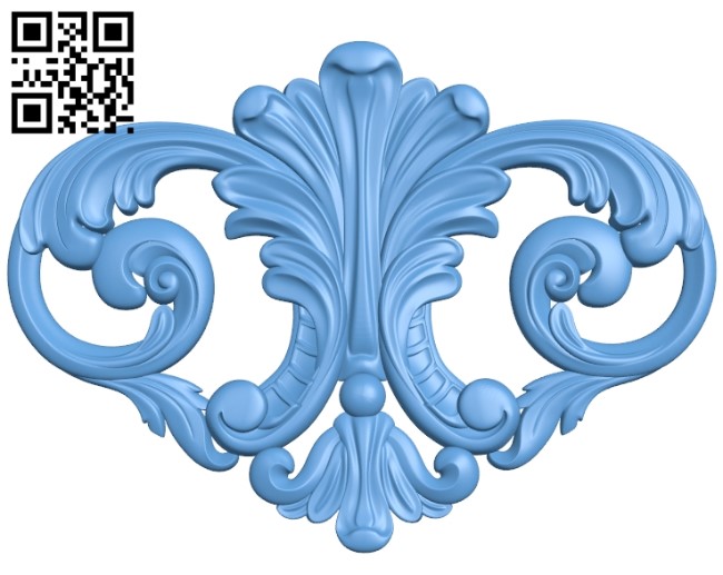 Pattern decor design A007035 download free stl files 3d model for CNC wood carving