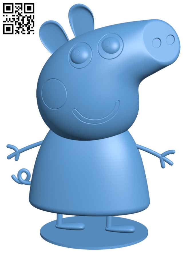 3D file PEPPA PIG LASER CUT HOME 🐖・3D printable model to download・Cults