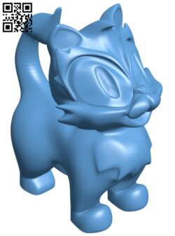 Petshop Cat H005423 file stl free download 3D Model for CNC and 3d printer