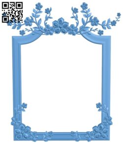 Picture frame or mirror T0000023 download free stl files 3d model for CNC wood carving