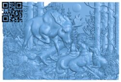 Picture of animal T0000178 download free stl files 3d model for CNC wood carving