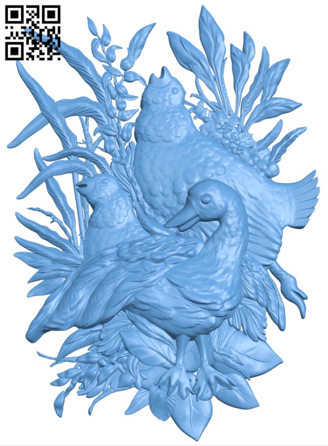 Pictures of animals T0000080 download free stl files 3d model for CNC wood carving