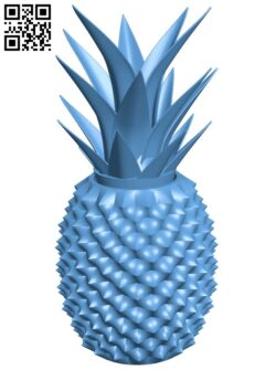 Pineapple Container H005287 file stl free download 3D Model for CNC and 3d printer