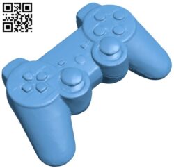 Playstation Controller Clone H005425 file stl free download 3D Model for CNC and 3d printer