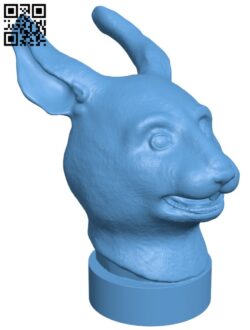 Rabbit head – the old summer palace H005248 file stl free download 3D Model for CNC and 3d printer