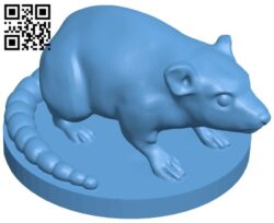 Rat H005250 file stl free download 3D Model for CNC and 3d printer