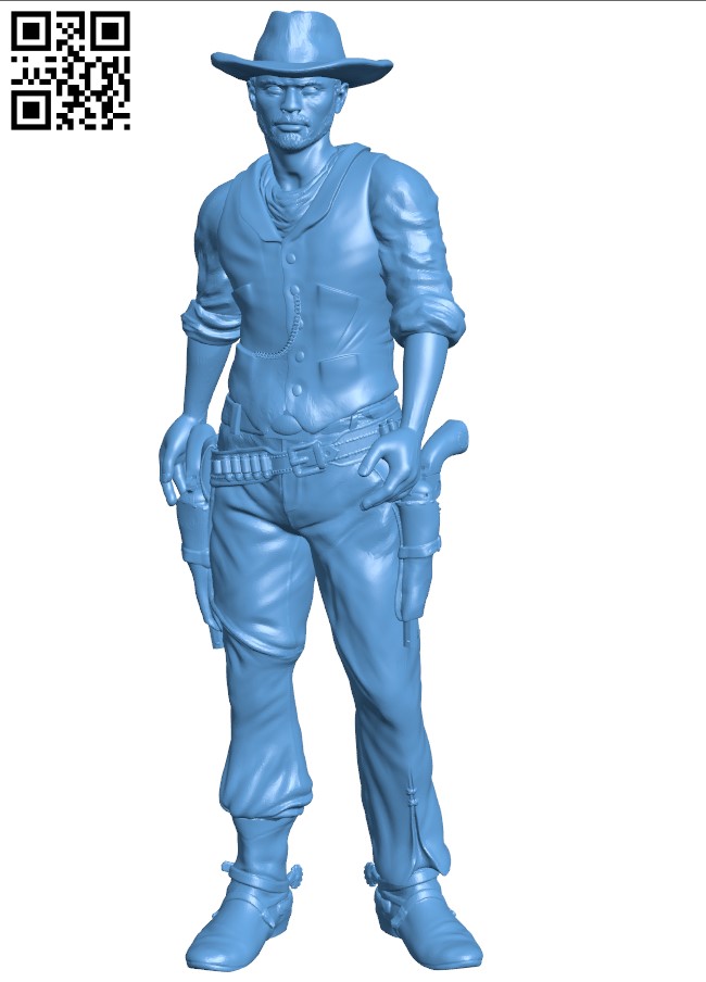 Ray Ringo - Gunner H005021 file stl free download 3D Model for CNC and 3d printer