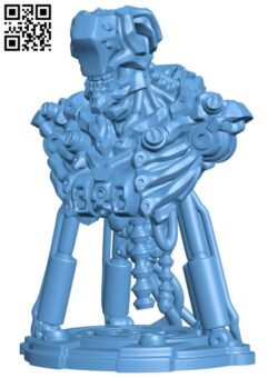 Reaper Bust H005675 file stl free download 3D Model for CNC and 3d printer
