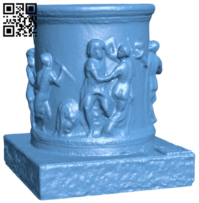 Roman Wellhead H004923 file stl free download 3D Model for CNC and 3d printer