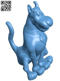 Scooby-Doo Dog H005261 file stl free download 3D Model for CNC and 3d printer