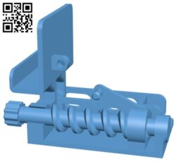 Screw Adjustable Phone Stand H005677 file stl free download 3D Model for CNC and 3d printer