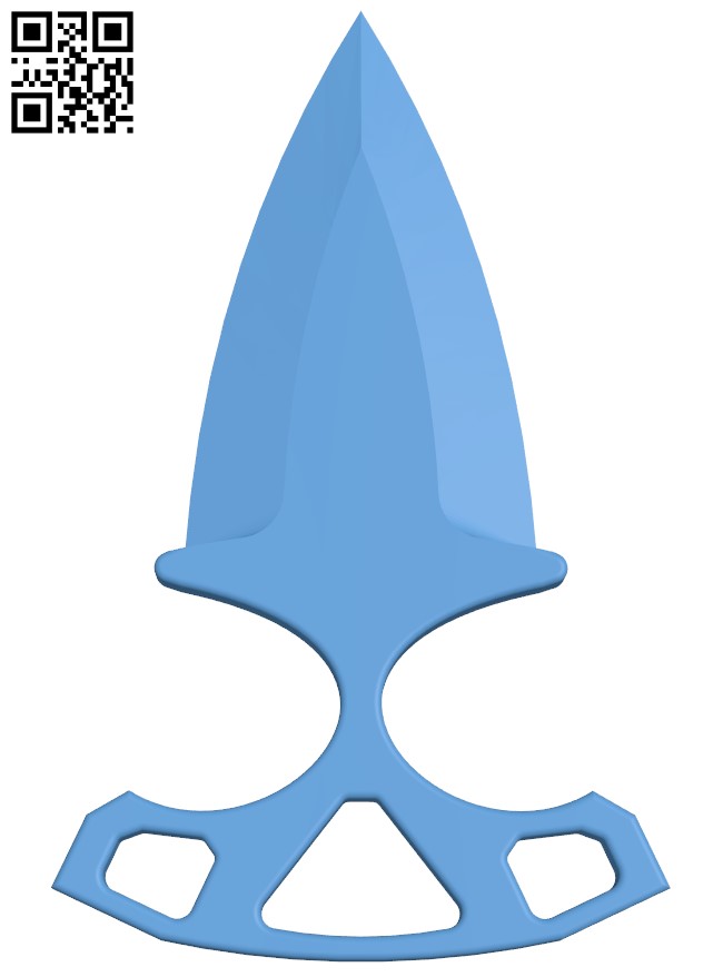 Shadow daggers H004926 file stl free download 3D Model for CNC and 3d printer