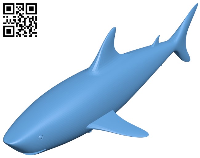 Shark H005263 file stl free download 3D Model for CNC and 3d printer