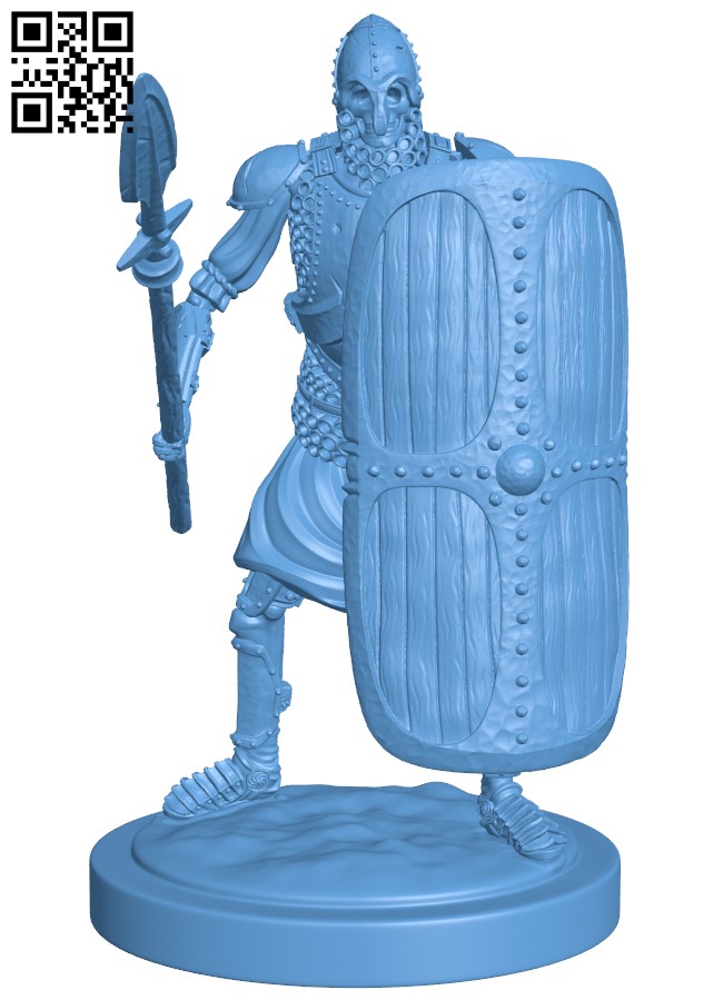 Skeleton - Heavy Infantry H004897 file stl free download 3D Model for CNC and 3d printer