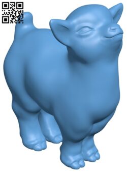 Smug goat H005679 file stl free download 3D Model for CNC and 3d printer