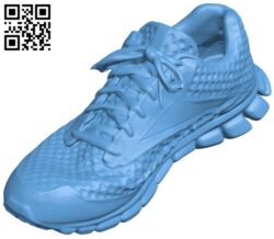 Sneaker H005374 file stl free download 3D Model for CNC and 3d printer
