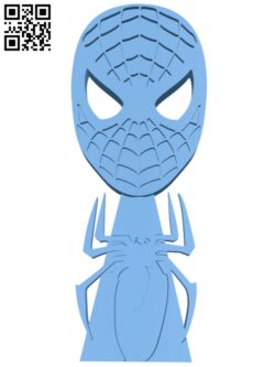 Spiderman Headphones Stand H005375 file stl free download 3D Model for CNC and 3d printer