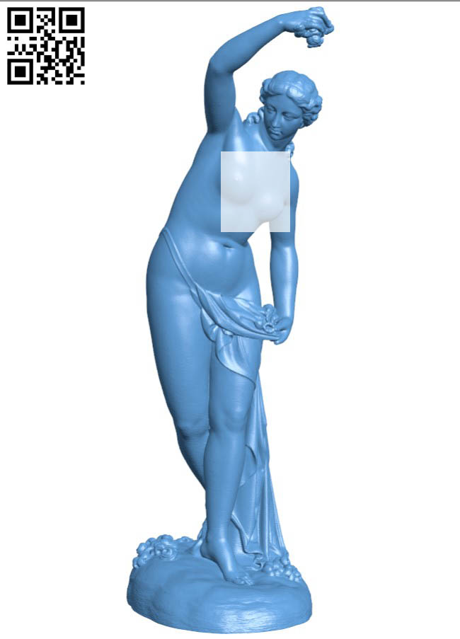 Spring woman H004936 file stl free download 3D Model for CNC and 3d printer