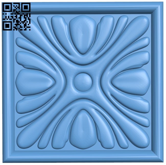 Square pattern T0000229 download free stl files 3d model for CNC wood carving