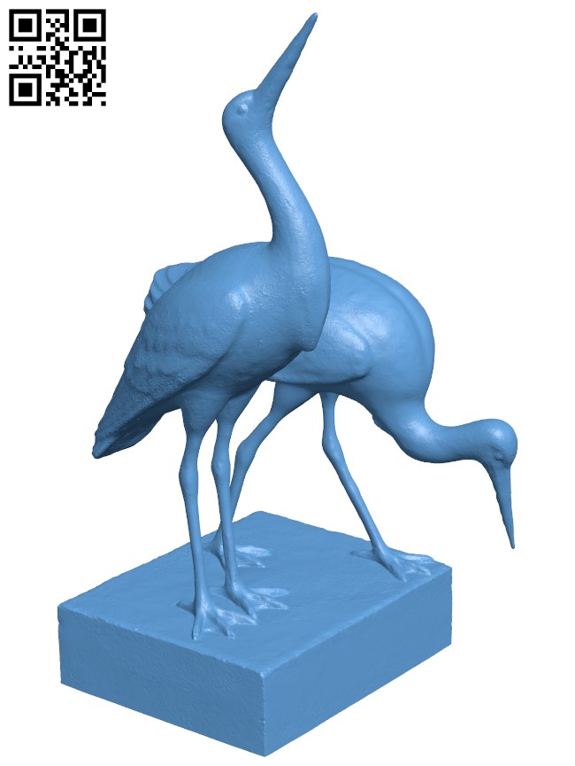 Stork couple H005305 file stl free download 3D Model for CNC and 3d printer