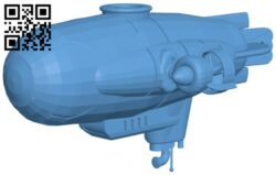 Submarine toy H005565 file stl free download 3D Model for CNC and 3d printer