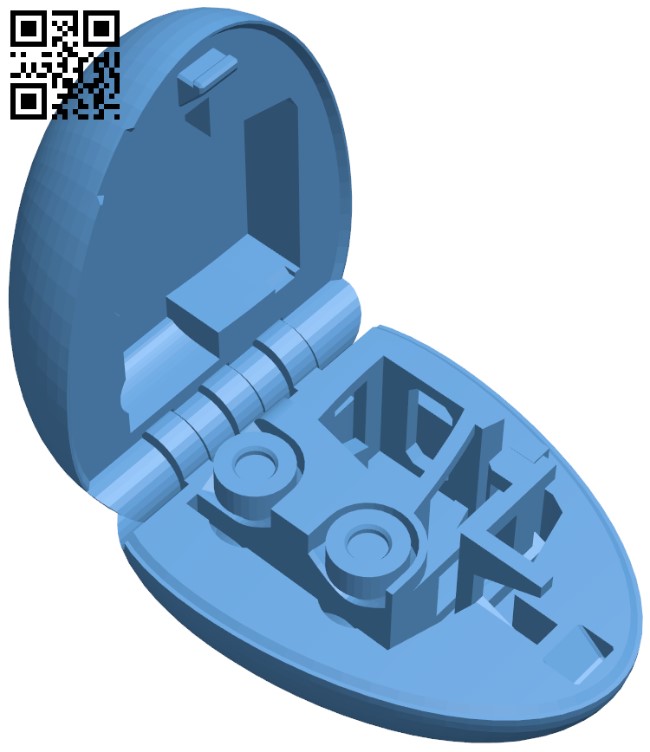 Surprise Egg - Tiny Fork Lift H005376 file stl free download 3D Model for CNC and 3d printer