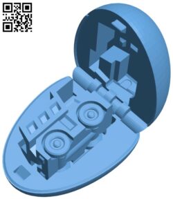 Surprise Egg – Tiny Haul Truck H005377 file stl free download 3D Model for CNC and 3d printer