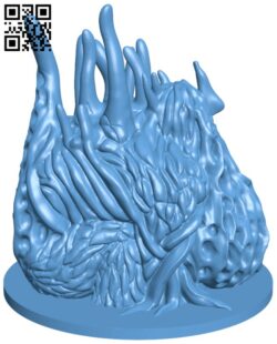 Swamp monster H005566 file stl free download 3D Model for CNC and 3d printer