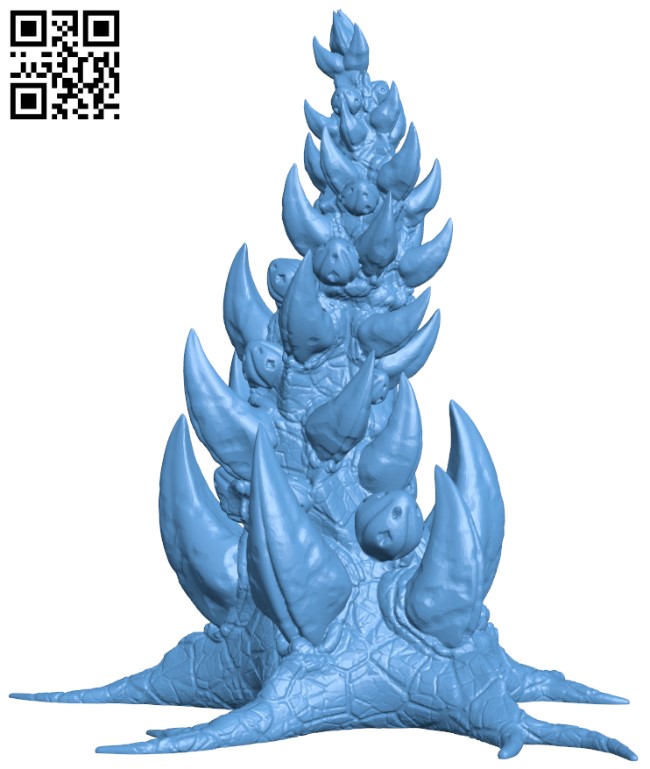 Tabletop plant - Orkish Xmas Tree H005379 file stl free download 3D Model for CNC and 3d printer