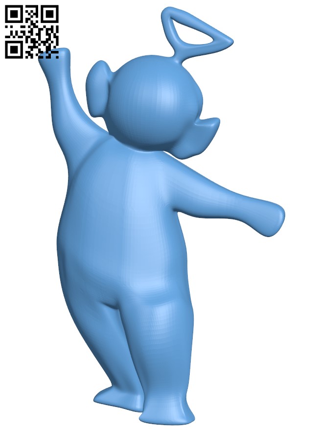 Teletubbies H005308 file stl free download 3D Model for CNC and 3d printer