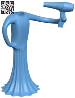 Toothbrush holder H005609 file stl free download 3D Model for CNC and 3d printer