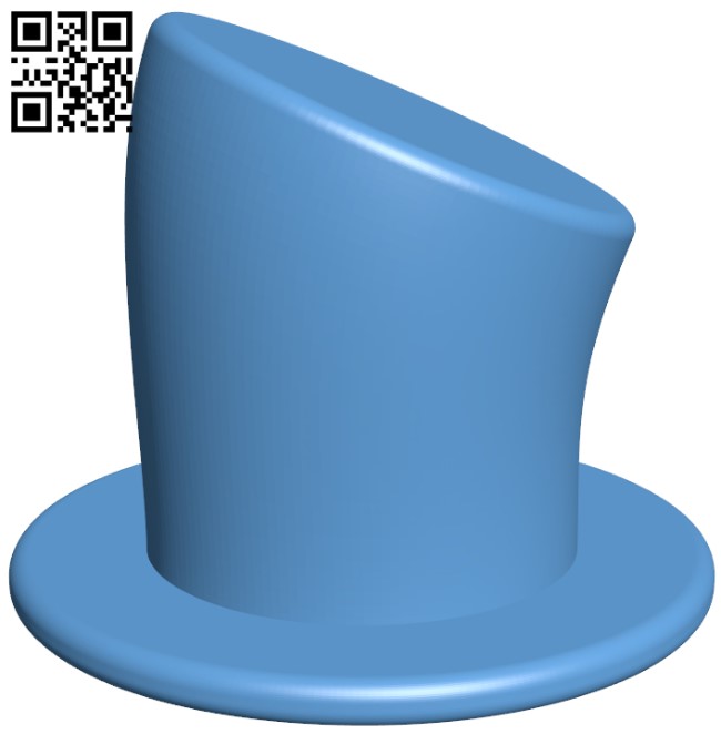 Top Hat H004942 file stl free download 3D Model for CNC and 3d printer