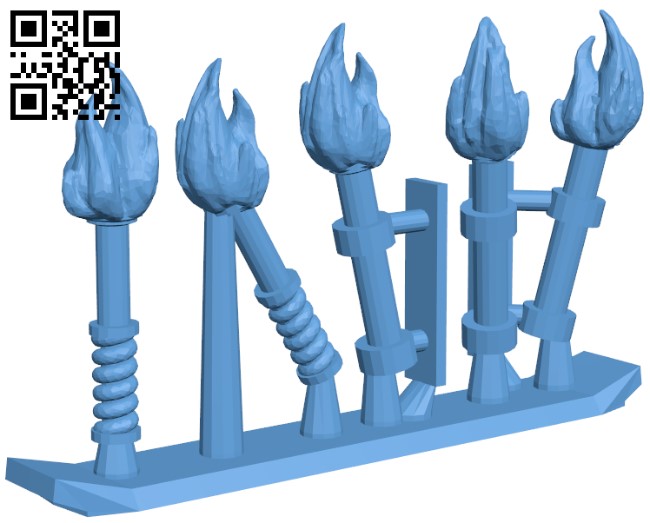 Torches H005118 file stl free download 3D Model for CNC and 3d printer