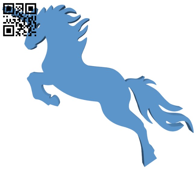 Unicorn H005386 file stl free download 3D Model for CNC and 3d printer